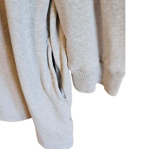 Banana Republic Baby Doll Cartigan Full Zip Sweater Heather Oatmeal Women Small - Picture 5 of 9